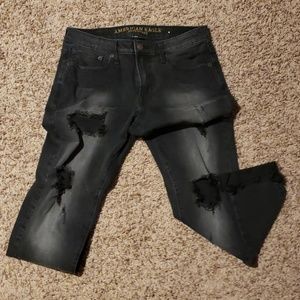 Men's Destroyed Jeans